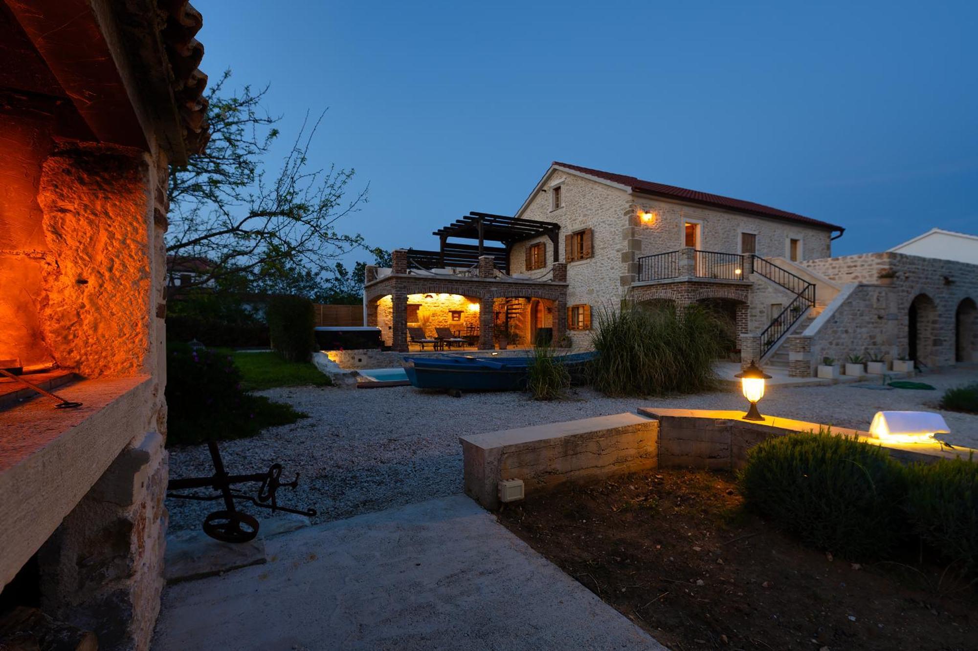 Villa Romantika Dalmacija Nin Bagian luar foto