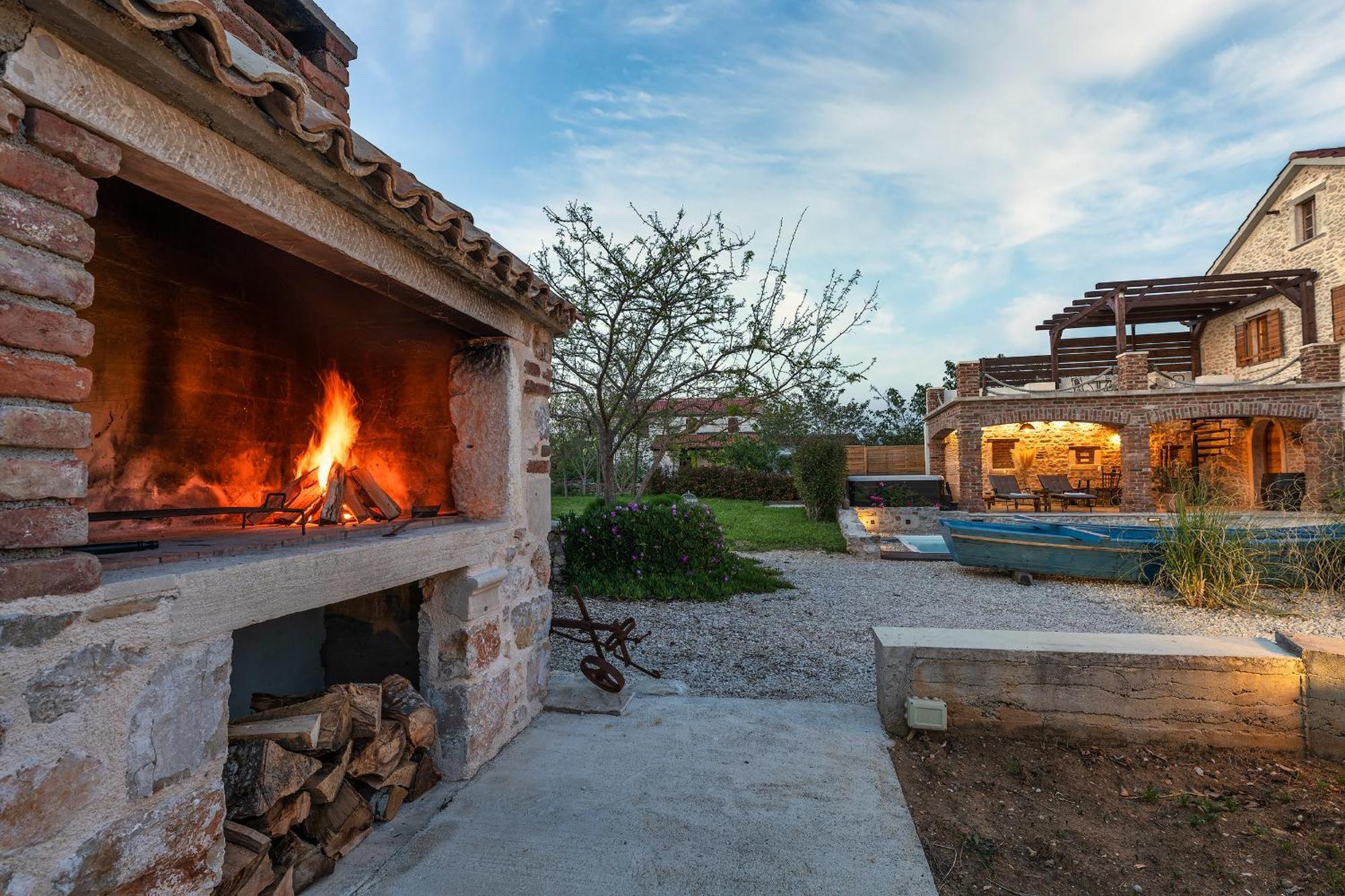 Villa Romantika Dalmacija Nin Bagian luar foto